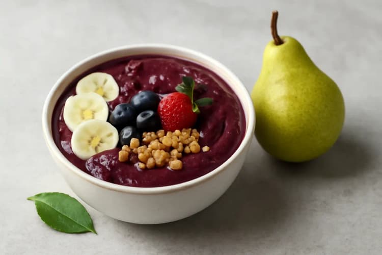 O açaí é uma fruta rica em nutrientes e pode ser uma excelente adição à sua dieta, especialmente se você está buscando emagrecimento. Comparado a outras frutas, como a pêra, o açaí oferece benefícios únicos que podem ajudar na sua jornada de saúde. É importante considerar as calorias e como você o incorpora em sua alimentação.