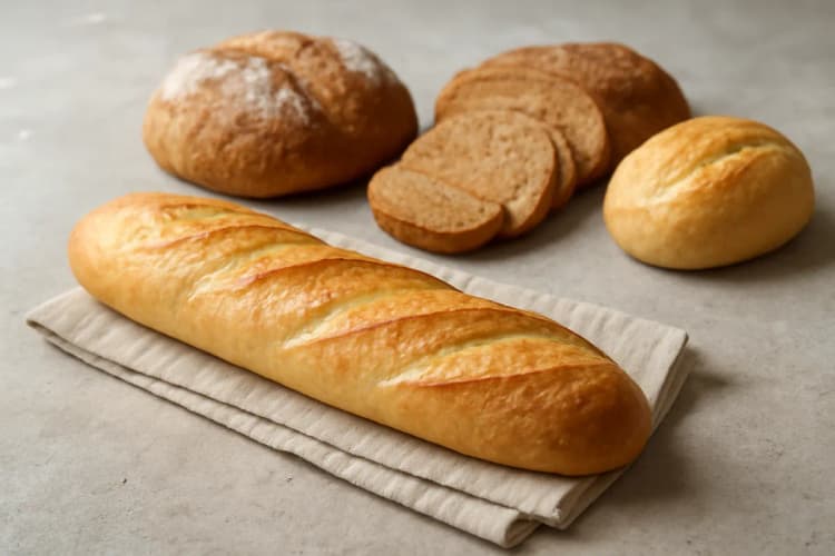 comparação de calorias entre pão francês e alimentos populares