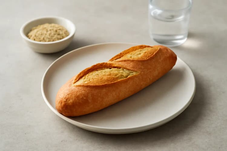 resumo de calorias de pão francês em uma dieta equilibrada